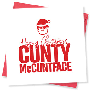 rude christmas saying Happy Christmas Cunty McCuntface