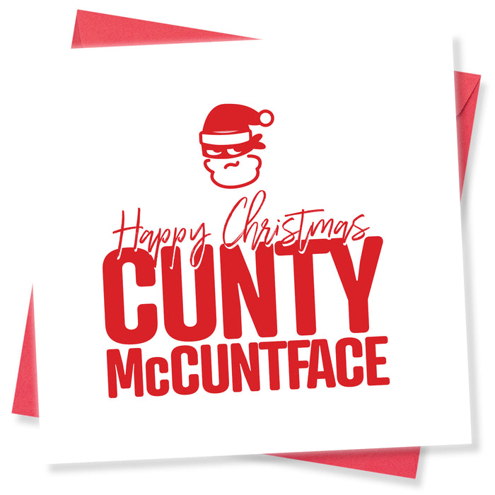 Happy Christmas Cunty McCuntface