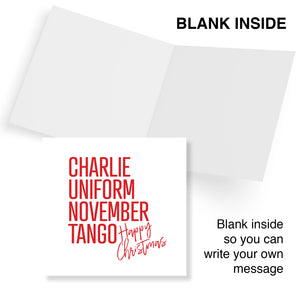 Charlie Uniform November Tango