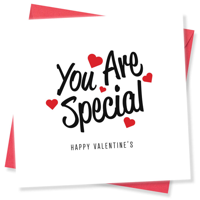 You Are Special Valentine's Day Card - Meaningful Love