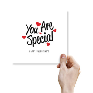 You Are Special Valentine's Day Card - Meaningful Love