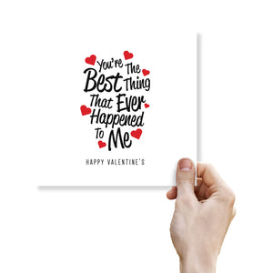 You're the Best Thing Valentine's Day Card