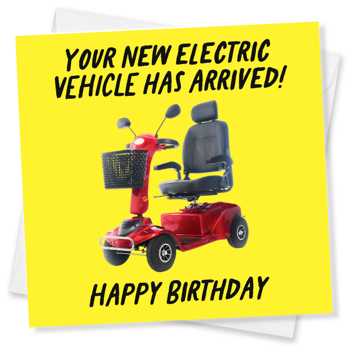 Your New Electric Vehicle has Arrived!