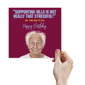 Supporting Villa Is Not Really That Stressful! - Says