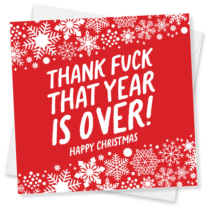 Thank Fuck that year is over! Happy Christmas