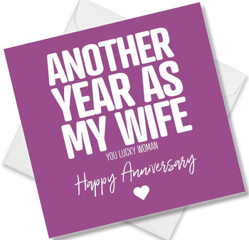 Funny Anniversary Cards | Wedding Anniversary | Punkcards