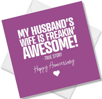 Funny Anniversary Cards | Wedding Anniversary | Punkcards