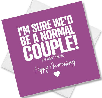 Funny Anniversary Cards | Wedding Anniversary | Punkcards